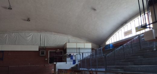 i lavori di adeguamento antincendio e miglioramento funzionale del PalaItis di Mondovì