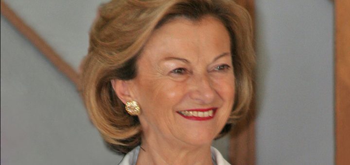 Maria Franca Fissolo ved. Ferrero (foto tratta dal sito "Ferrero.it"