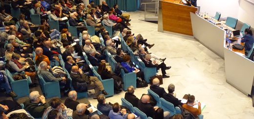 Il pubblico in sala Einaudi