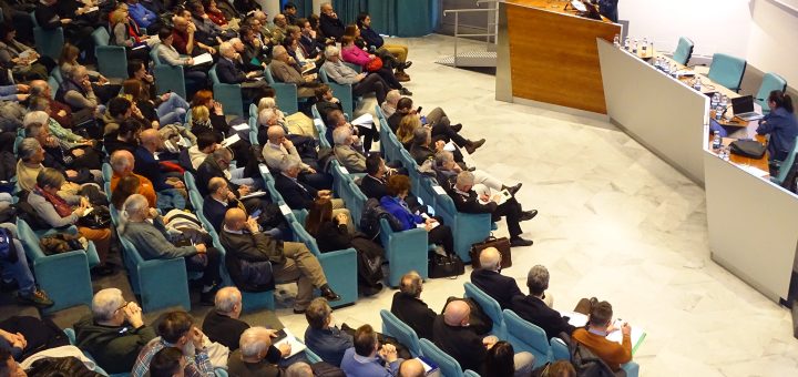 Il pubblico in sala Einaudi