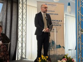 L'intervento del presidente della Provincia durante l'assemblea di confcooperative Piemonte Sud