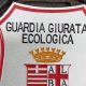 Il distintivo di Guardia Giurata Ecologica