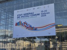 L'ingresso del Roma Convention Center “La Nuvola”