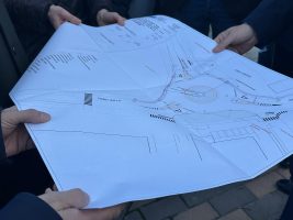 Il progetto della nuova rotoatoria sulls sp 3 bis in località Gallo di Grinzane Cavour