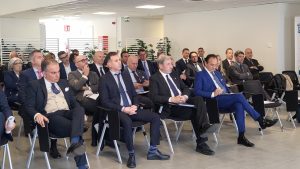 Un momento dell'incontro sul "Sistema Liguria –Piemonte e le opportunità di collaborazione sulle infrastrutture funzionali all’estensione della Zona Logistica Semplificata (ZLS)"