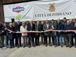 Il taglio del nastro delle Giornate Zootecniche Fossanesi