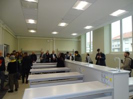 Il nuovo laboratorio di chimica