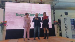 Il consigliere Pulitanò all'inaugurazione di "Un borgo di cioccolato"