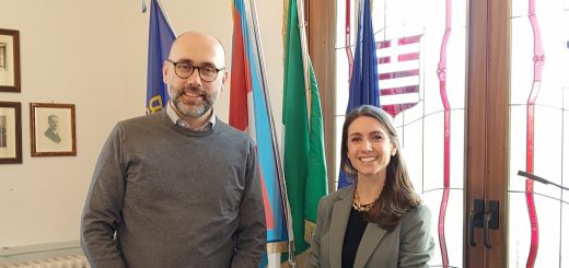 L'incontro tra il presidente Robaldo e l'arch. Francesca Dalmasso