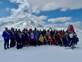 I partecipanti all'iniziativa “Un Comune Obiettivo – La gara che unisce”