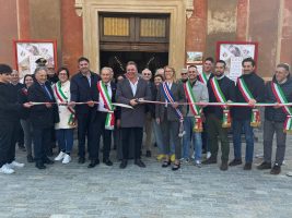 L'inaugurazione della fiera di primavera di Scarnafigi