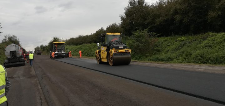Lavori di bitumatura su strade provinciali