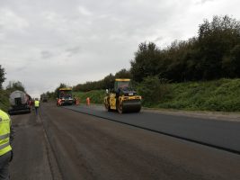 Lavori di bitumatura su strade provinciali