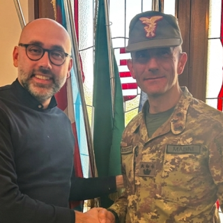 L’incontro tra il presidente della Provincia Luca