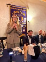 L'intervento della consigliera Casale al 25° anniversario del Lions Club Scarnafigi – Piana del Varaita