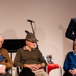 L'intervento del presidente Robaldo durante la consegna della Costituzione ai diciottenni di Montà