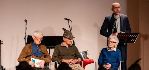 L'intervento del presidente Robaldo durante la consegna della Costituzione ai diciottenni di Montà