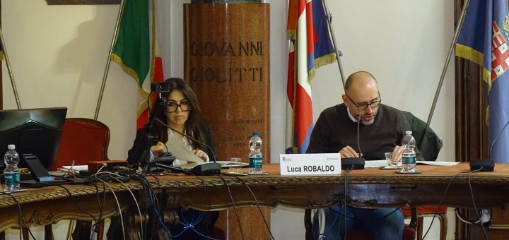 L'apertura della seduta da parte del presidente Robaldo