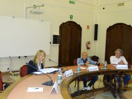 La presentazione dlella variazione di bilancio da parte della consigliera Casale
