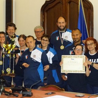 Foto di gruppo al termine dell'incontro