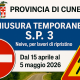 Chiusura temporanea della strada provinciale 3 nel comune di Neive