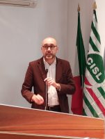 L'intervento del presidente Robaldo all'incontro della Cisl
