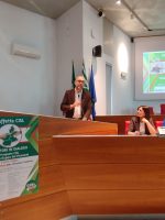 L'intervento del presidente Robaldo all'incontro della Cisl