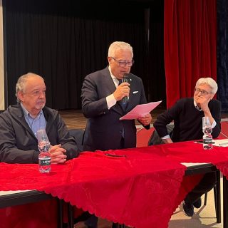 L'intervento del consigliere Pulitanò durante l’incontro del progetto europeo Paysage+ Aimable