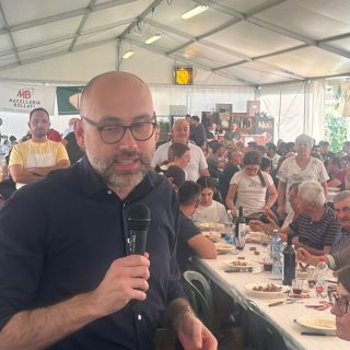 L'intervento del presidente Robaldo alla festa di San Giuseppe a Monasterolo di Savigliano