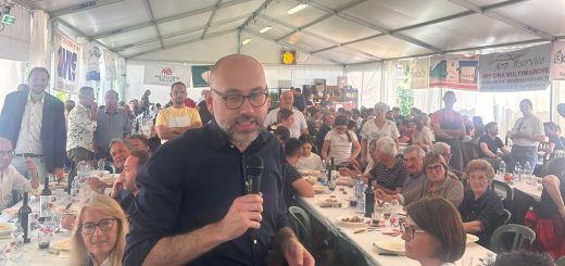 L'intervento del presidente Robaldo alla festa di San Giuseppe a Monasterolo di Savigliano