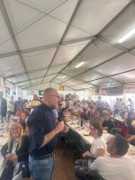 L'intervento del presidente Robaldo alla festa di San Giuseppe a Monasterolo di Savigliano