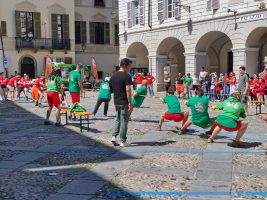 Un momento del Palio dei Rioni di Ceva