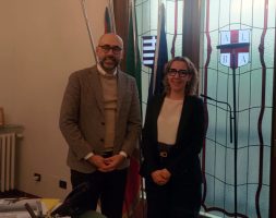 L'incontro tra il presidente Robaldo e la Soprintendente Deneb Teresa Cesana