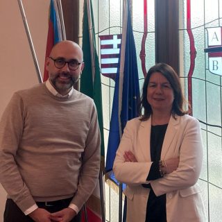 L'incontro tra il presidente Robaldo e Aurelia Isoardi, nuova presidente dei Commercialisti di Cuneo