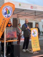 L'intervento del presidente Robaldo al raduno provinciale AIB di Ceva