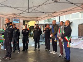 Un momento del raduno provinciale AIB di Ceva