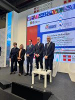 Il ministro per la Pubblica Amministrazione Paolo Zangrillo, il presidente della Regione Piemonte Alberto Cirio, l’assessora regionale Marina Chiarelli, il presidente della Provincia di Cuneo Luca Robaldo e la presidente di Fondazione Industriali ETS Giuliana Cirio.