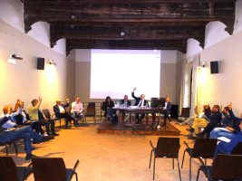 La votazione della mozione sulle filiere del biogas e biometano