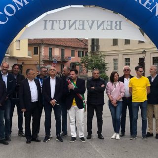Il consigliere Sannazzaro all'inaugurazione di Stradegustando a Marene
