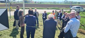 Il sopralluogo alla Cappella di San Bernardo, in località Cascina Buscarino di Margarita