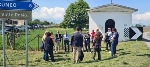 Il sopralluogo alla Cappella di San Bernardo, in località Cascina Buscarino di Margarita