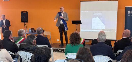 L'intervento del presidente Robaldo all'inaugurazione della nuova mensa scolastica di Sampeyre