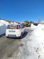 Lavori in corso per la riapertura in sicurezza del Colle della Lombarda