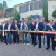 Il taglio del nastro della nuova piazza “Massimo Bertolino” di Bastia Mondovì