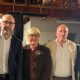 Il professor Unia, il presidente Robaldo, la dirigente Graello, il consigliere Baldi e il sindaco Beccaria durante il sopralluogo all'Alberghiero di Barge