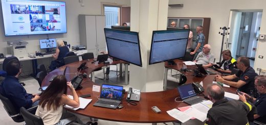 Il Centro di Coordinamento Soccorsi (Ccs) attivato presso la sala operativa della Provincia