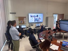 Il consigliere Manzone presso il Centro di Coordinamento Soccorsi (Ccs) attivato presso la sala operativa della Provincia