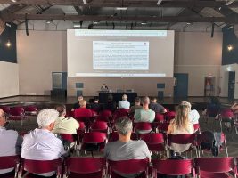 Un momento della Scuola di protezione civile svoltasi presso il Centro polifunzionale “Arpino” di Bra 