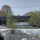 Immagine di repertorio del torrente Grana a Valgrana