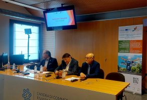 Un momento del convegno dell’incontro “Territori che si incontrano: il turismo slow di Paysage+ Aimable prende forma”